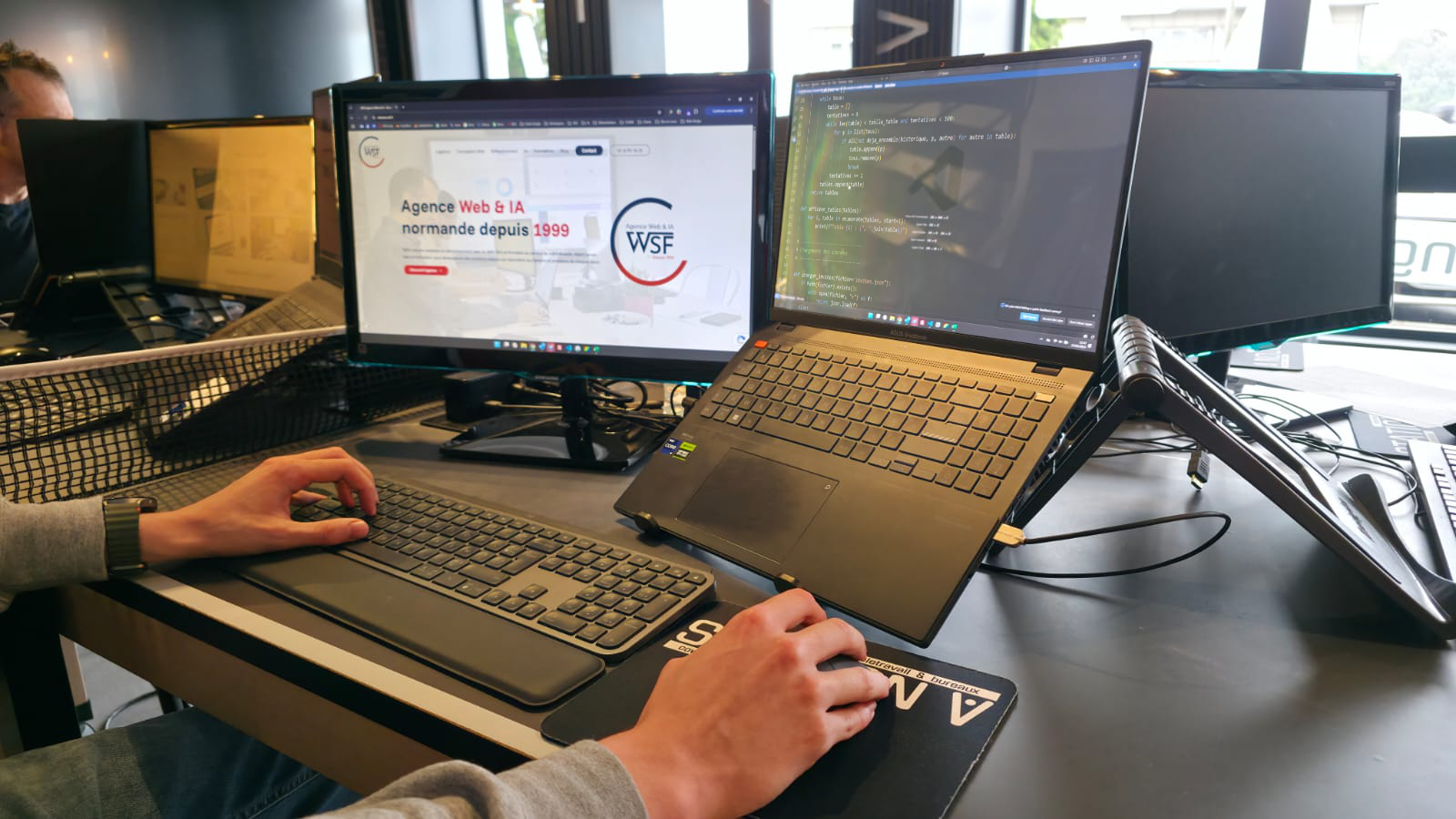 Site web de Verneuil d'Avre et d'Iton réalisé par l'agence WSF